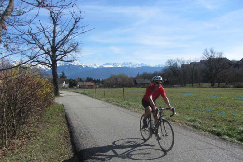 Voies cyclables sur place