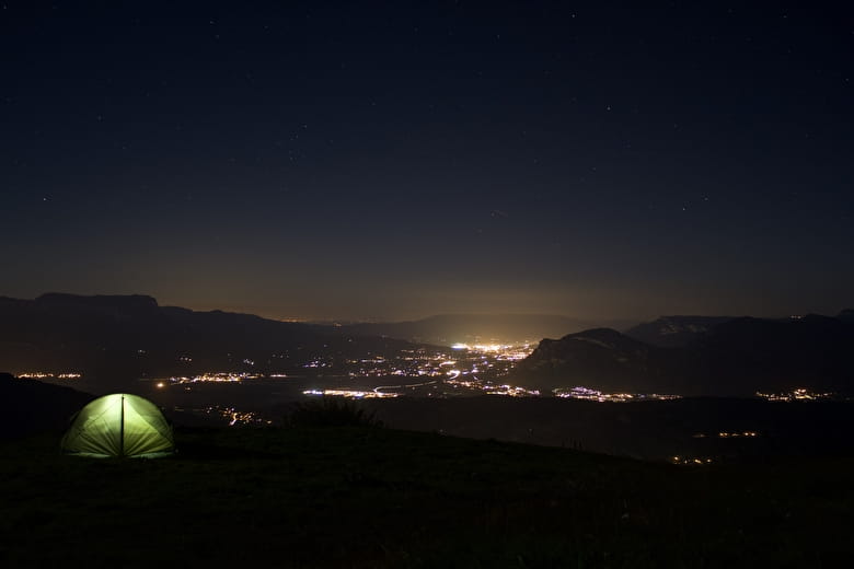 Val Pelouse de nuit